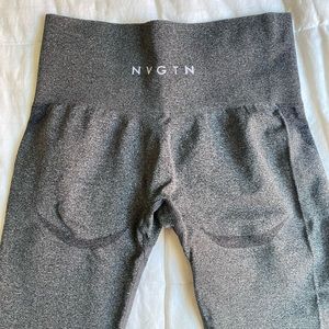 NVGTN black speckled seamless leggings